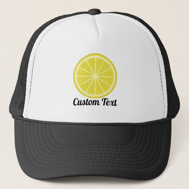 Lemon Slice Trucker Hat (Front)