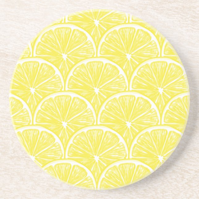 Lemon slices coaster (Front)
