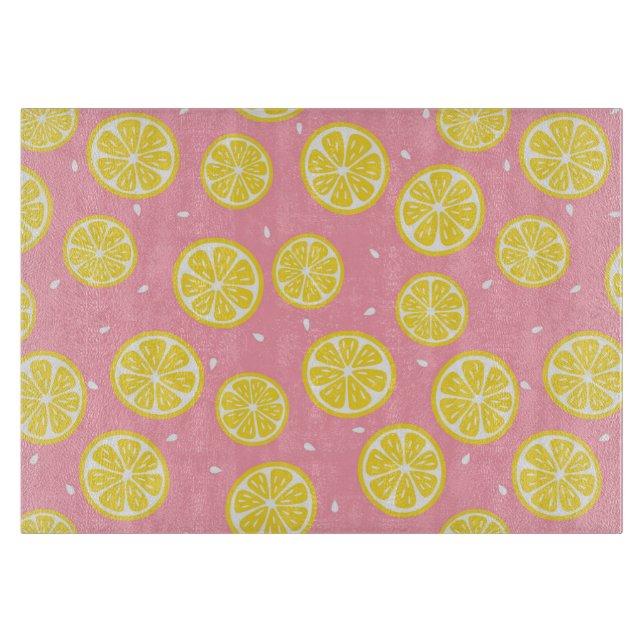 Lemon Slices Cutting Board (Front)