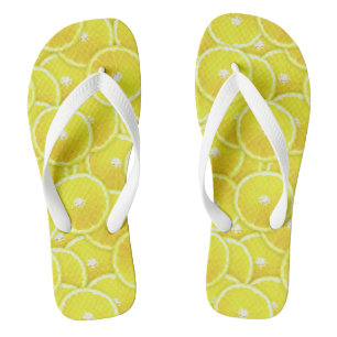 Lemon slices jandals