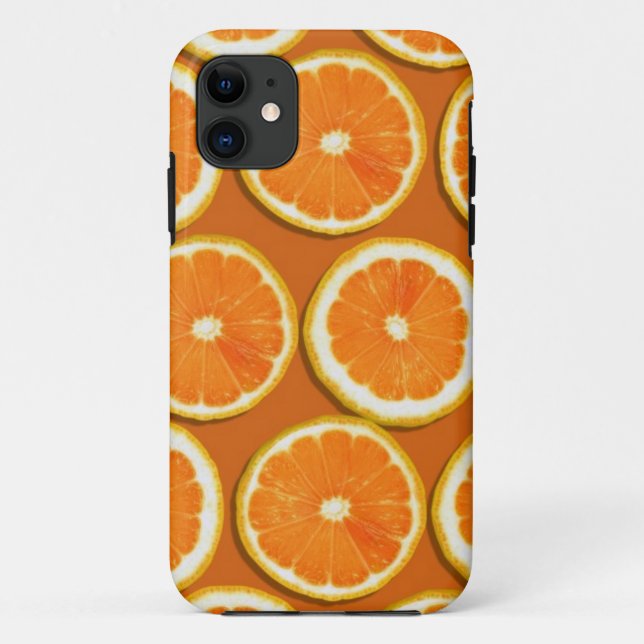 Lemon Slices Pattern Case-Mate iPhone Case (Back)