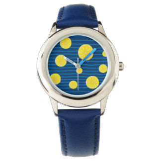 Lemon slices pattern watch