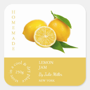 Lemon Small Business Label