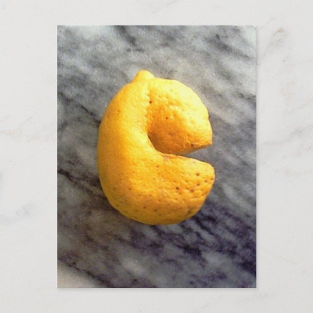 Lemon Smile Postcard (Front)