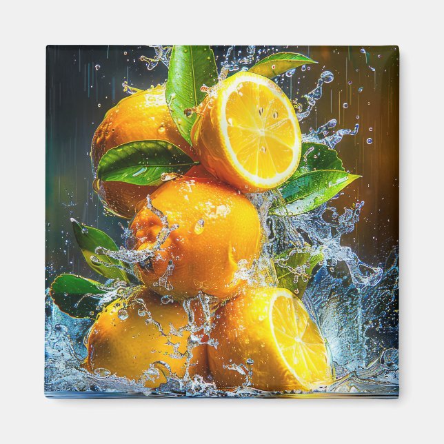 Lemon Splash Magnet (Front)