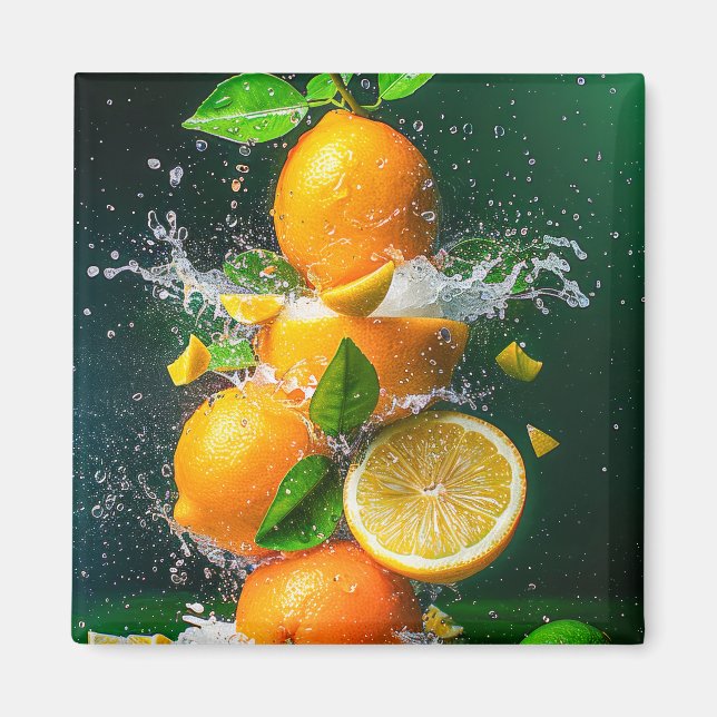 Lemon Splash Magnet (Front)