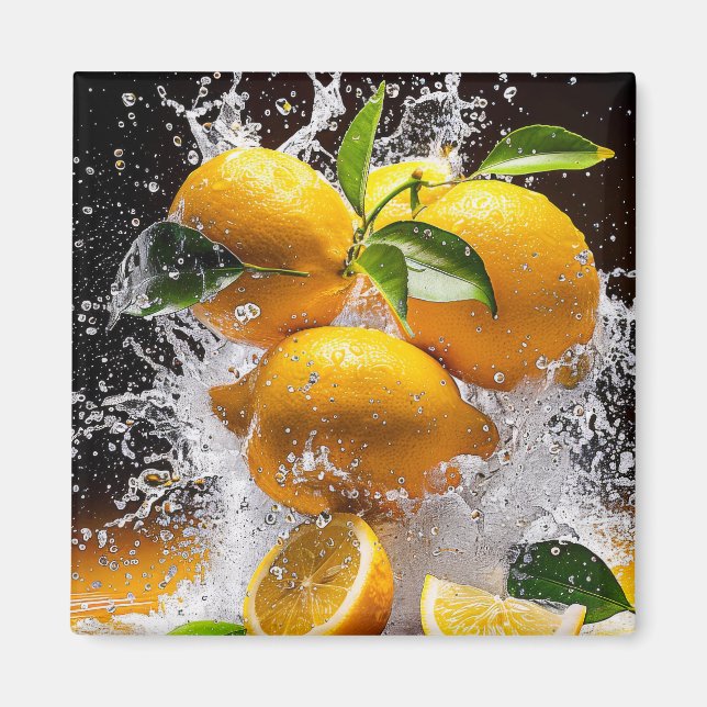 Lemon Splash Magnet (Front)