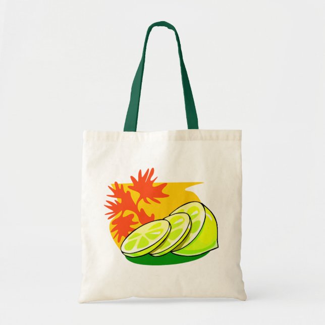 Lemon Splash Tote Bag (Front)