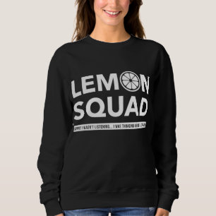 Lemon Squad Lemonade Juice Summer Fruit Sweatshirt