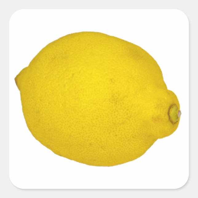 Lemon Square Sticker (Front)