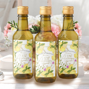 Lemon Squeeze  Wine Label