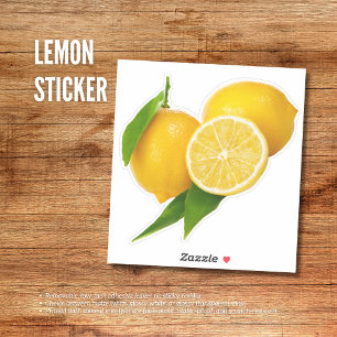 Lemon Sticker