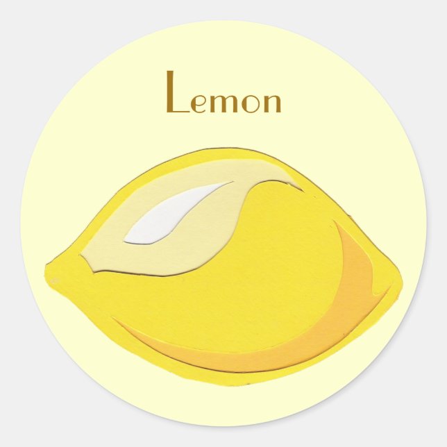 Lemon Stickers (Front)