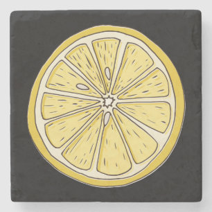 Lemon Stone Coaster