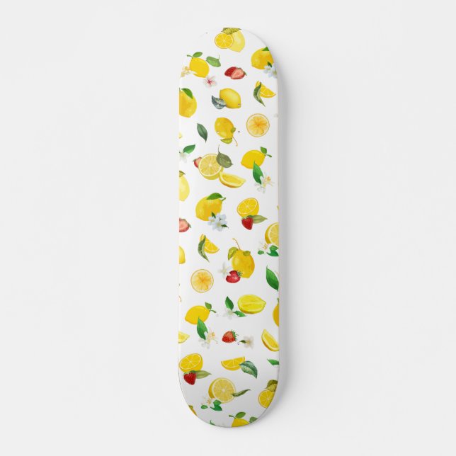 Lemon & Strawberry 2 Skateboard (Front)