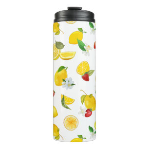 Lemon & Strawberry 2 Thermal Tumbler