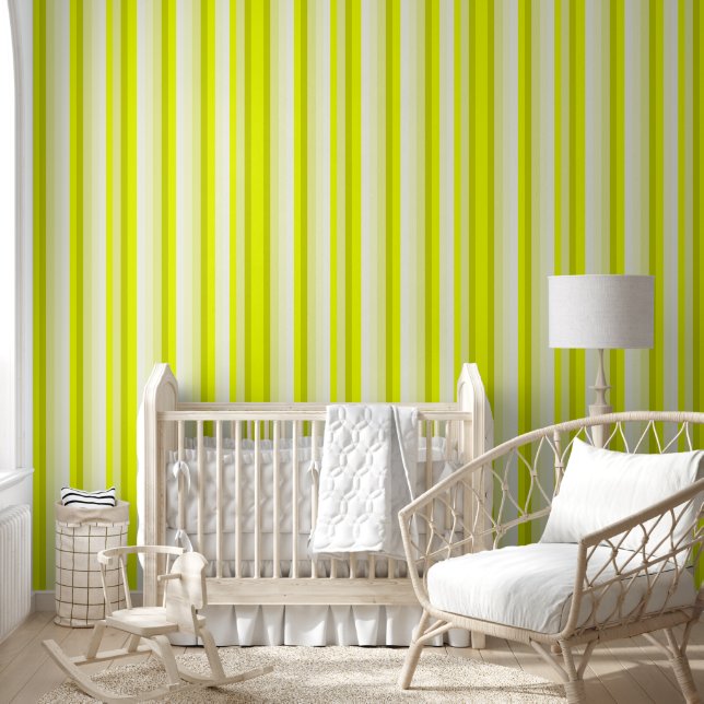 Lemon Stripe Wallpaper (Kids)