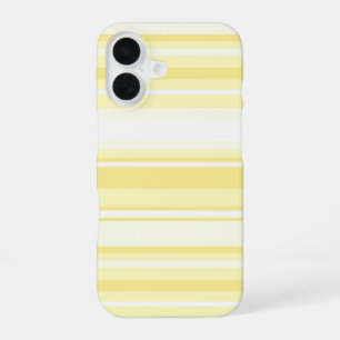 Lemon stripes iPhone 16 case