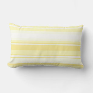 Lemon stripes lumbar cushion