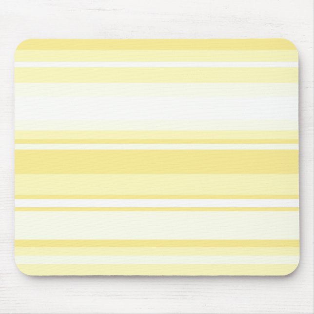 Lemon stripes mouse pad (Front)