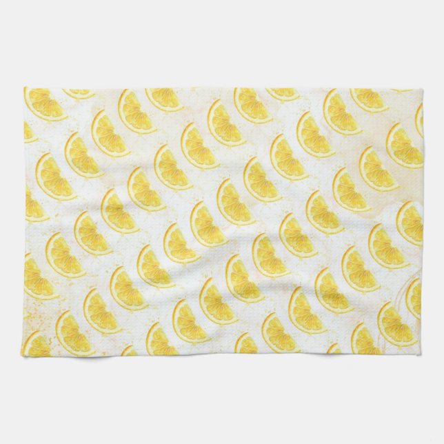Lemon Tea Towel (Horizontal)