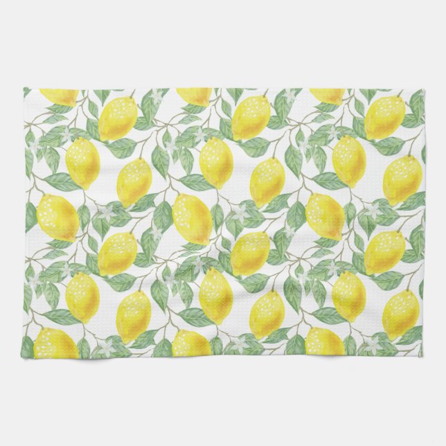 Lemon Tea Towel (Horizontal)