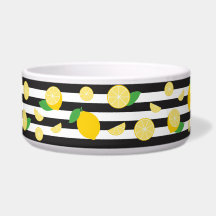 Lemon Themed Stripe
