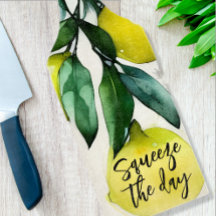 Lemon Tree Branch Custom Text