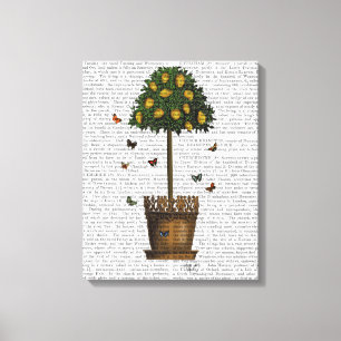 Lemon Tree Canvas Print