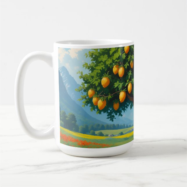 Lemon Tree Coffee Mug (Left)