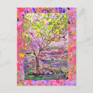 lemon tree drip postcard