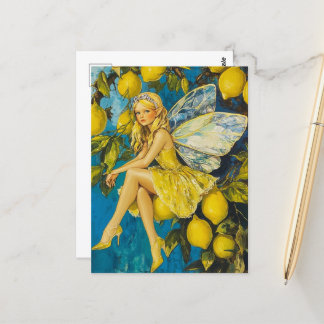 Lemon Tree Fairy Postcard