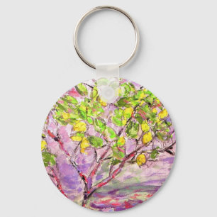 Lemon Tree Key Ring