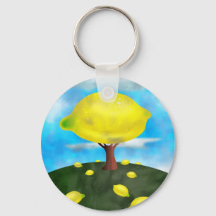 Lemon Tree Key Ring