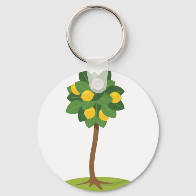 Lemon Tree Key Ring (Front)