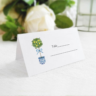 Lemon Tree place cards