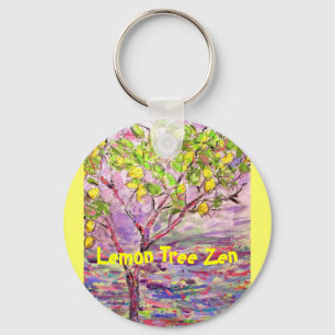 Lemon Tree Zen Key Ring