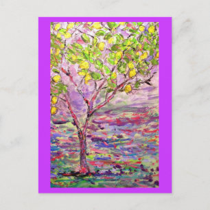 Lemon Tree Zen Postcard