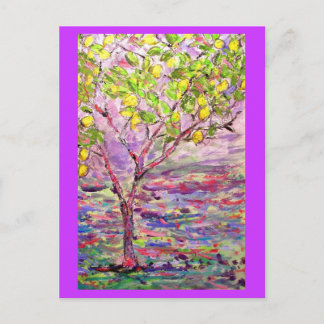 Lemon Tree Zen Postcard