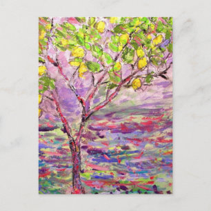Lemon Tree Zen Postcard