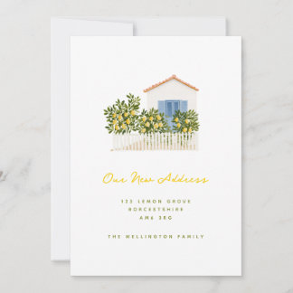Lemon Trees & House Moving Announcement