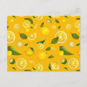Lemon Variety 7 Holiday Postcard