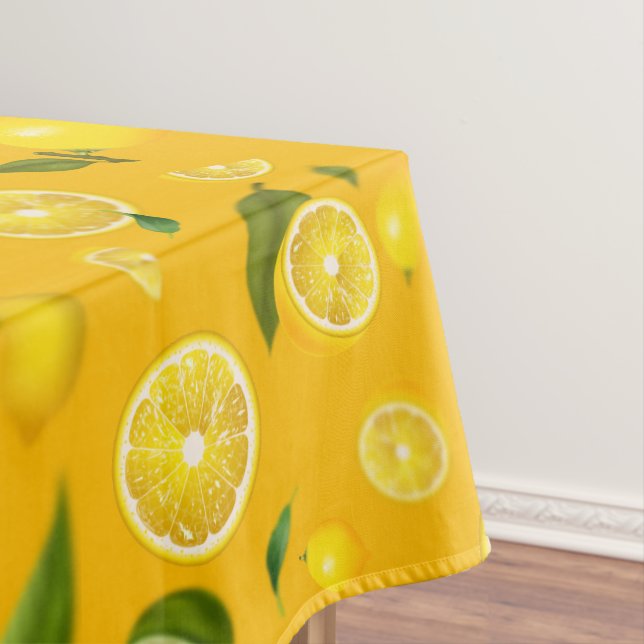 Lemon Variety 7 Tablecloth (In Situ)