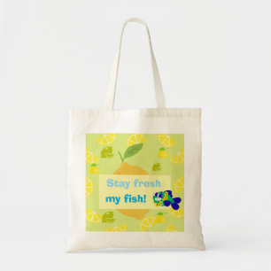 Lemon Vibes Tote Bag