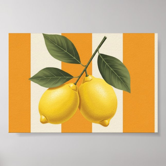 Lemon Wall Art (Front)