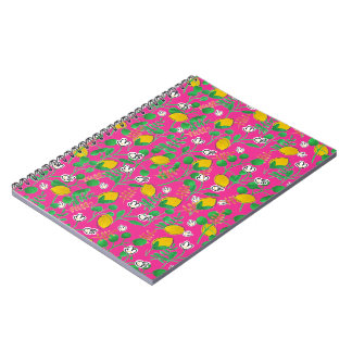 lemon watercolor notebook