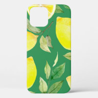 lemon,watercolor pattern,background,fruit,wallpape
