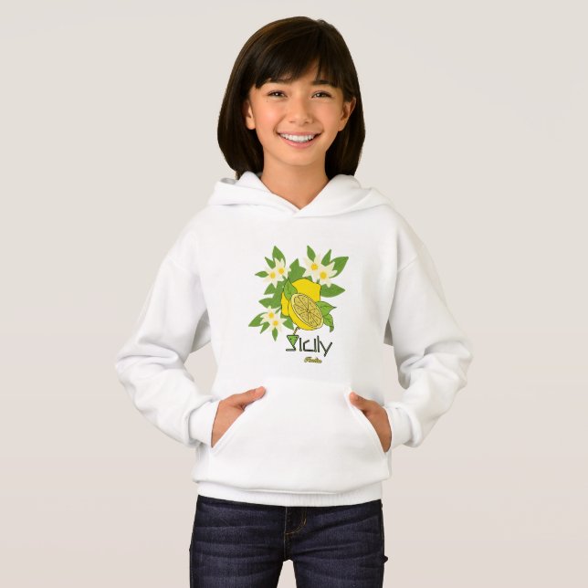 Lemon with flowers (Front Full)