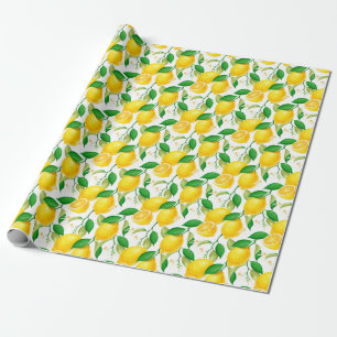 Lemon Wrapping Paper