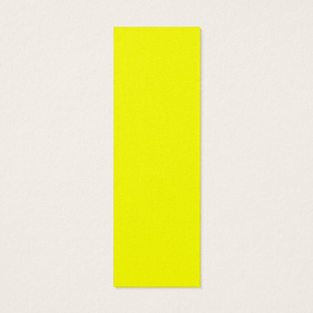 Lemon Yellow Background Colour Customise This! (Back)